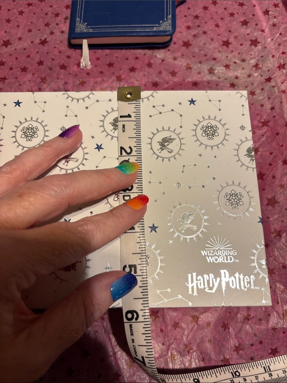 Harry Potter Ravenclaw Journal - Blue, Silver and Wizarding World Box - Picture 9 of 12